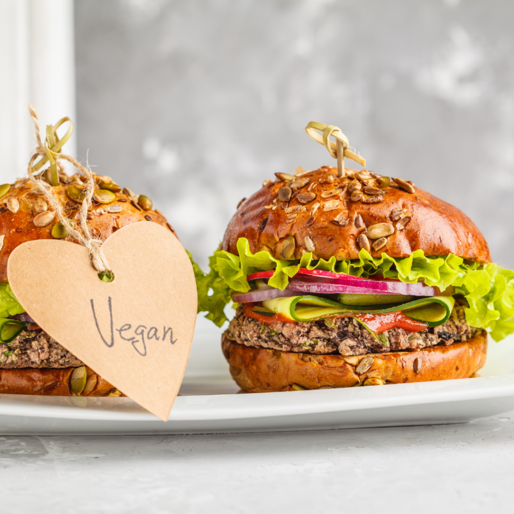 Vegan burgers