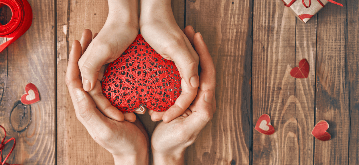 Valentines Heart and Hands