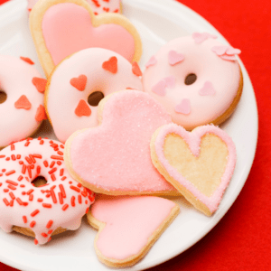 Heart biscuits